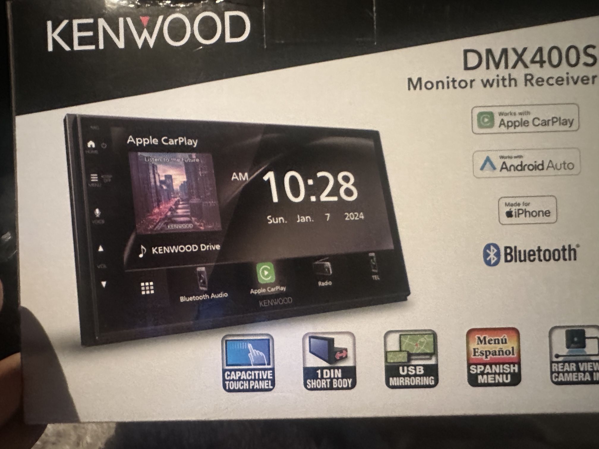 Kenwood DMX 400 Monitor With Receiver