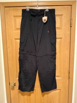 New lightweight, convertible, cargo pants XL