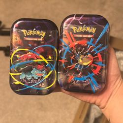 Mega evolution Mini Tins