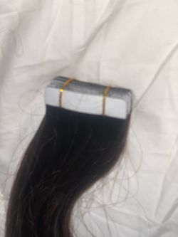 Tape in hair extensions