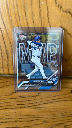 2024 Topps Now Shohei Ohtani MVP Card