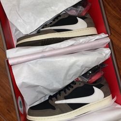 FIRM Brand New Authentic Jordan 1 Travis Low Og Size 10