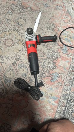 13 Amp 5 in. Small Angle Grinder with Dial Speed