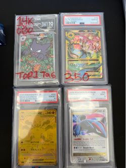 Pokemon graded cards psa and tag