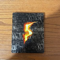 PS3 Resident Evil 5 Collector's Steelbook Edition with Bonus Disc Playstation 3