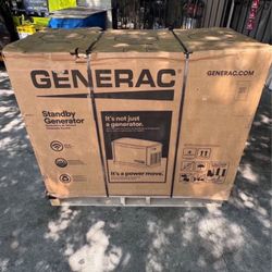Generac 14,000 Watt - Dual Fuel Air- Cooled Whole House Home Standby Generator, Smart Home Monitorin