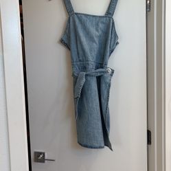 Denim Romper