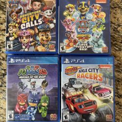 Kids Video Games PS4