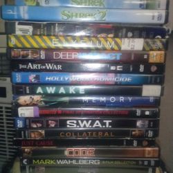 Auction DVDs Movies