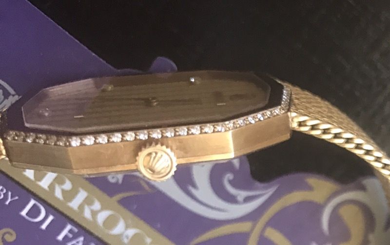 Rolex Cellini Solid 18k diamond studded
