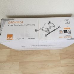 CAJA DE 6 PZAS CAN LIGHT de  4"