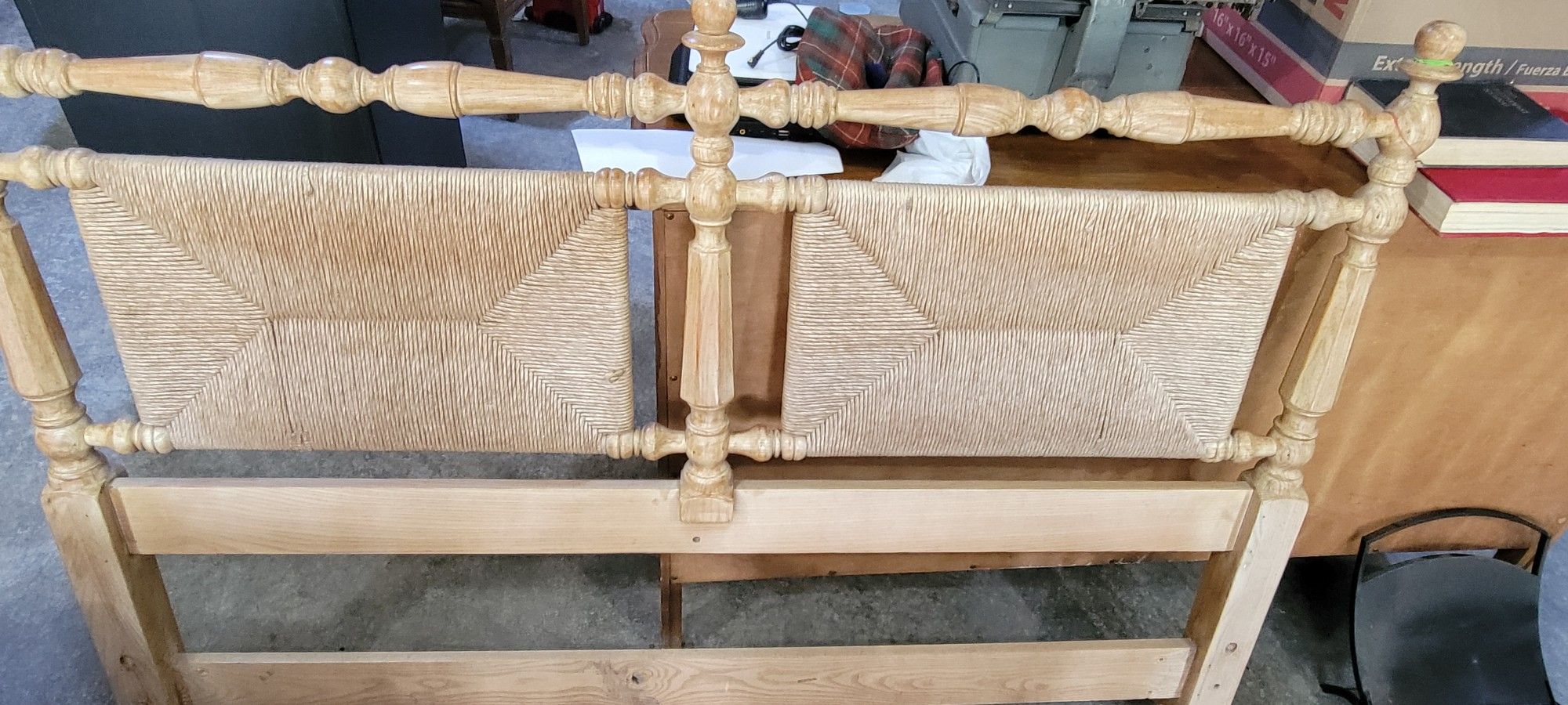 Wicker Headboard Full SIZE