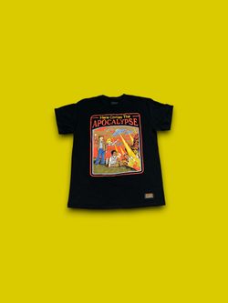 Steven Rhodes Here Comes The Apocalypse Graphic T-Shirt Men's Size Medium