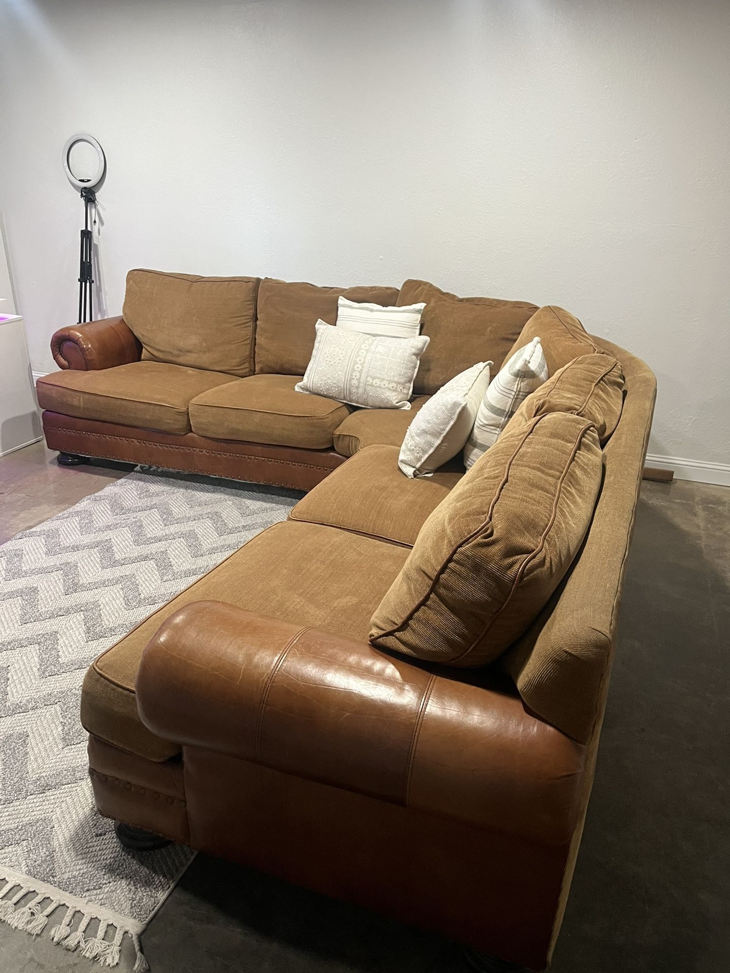 Brown Couches
