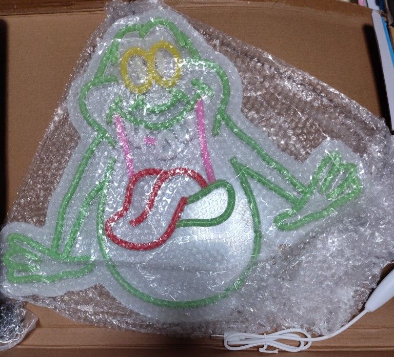 Ghostbusters Slimer Neon Light
