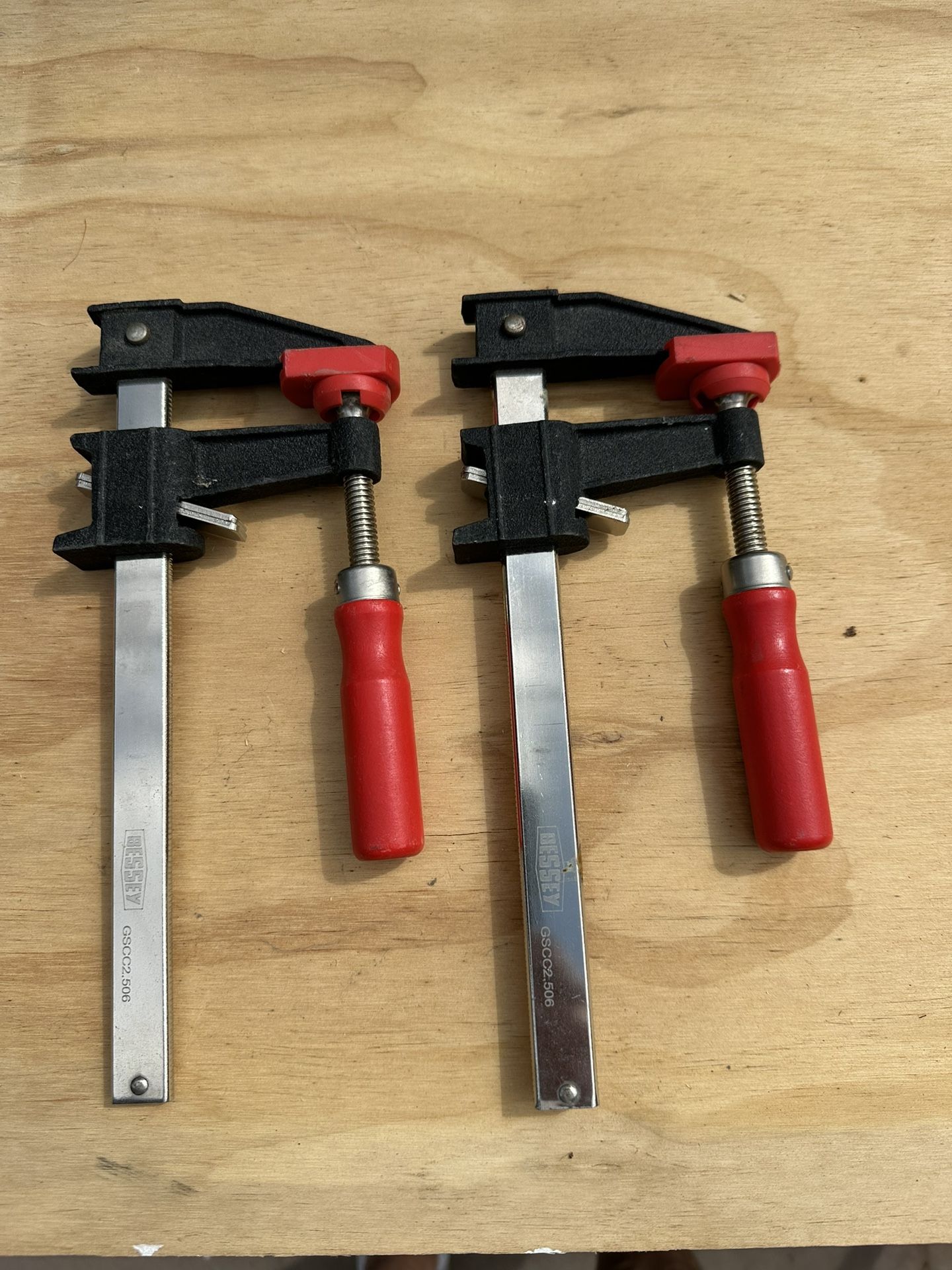 Bessey 6” Clamps - Pair - 10$