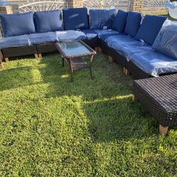 Brand New Patio Set 10 Pieces Waterproof 
