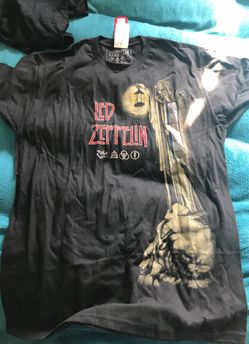 Led Zeppelin , Metallica shirts