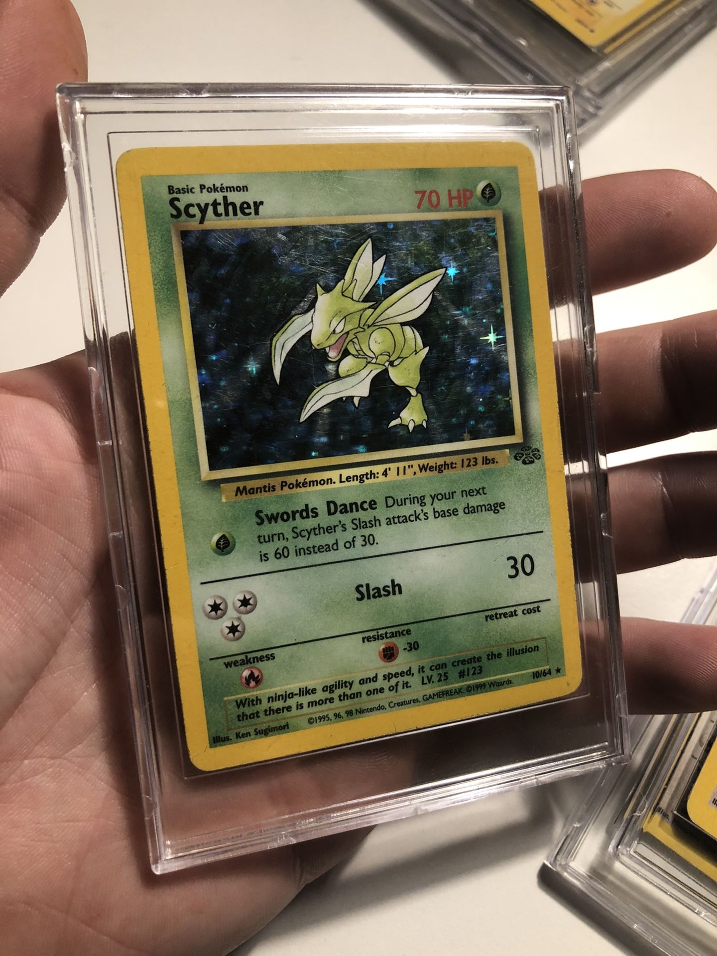 Pokemon “Scyther” ( Jungle Set )