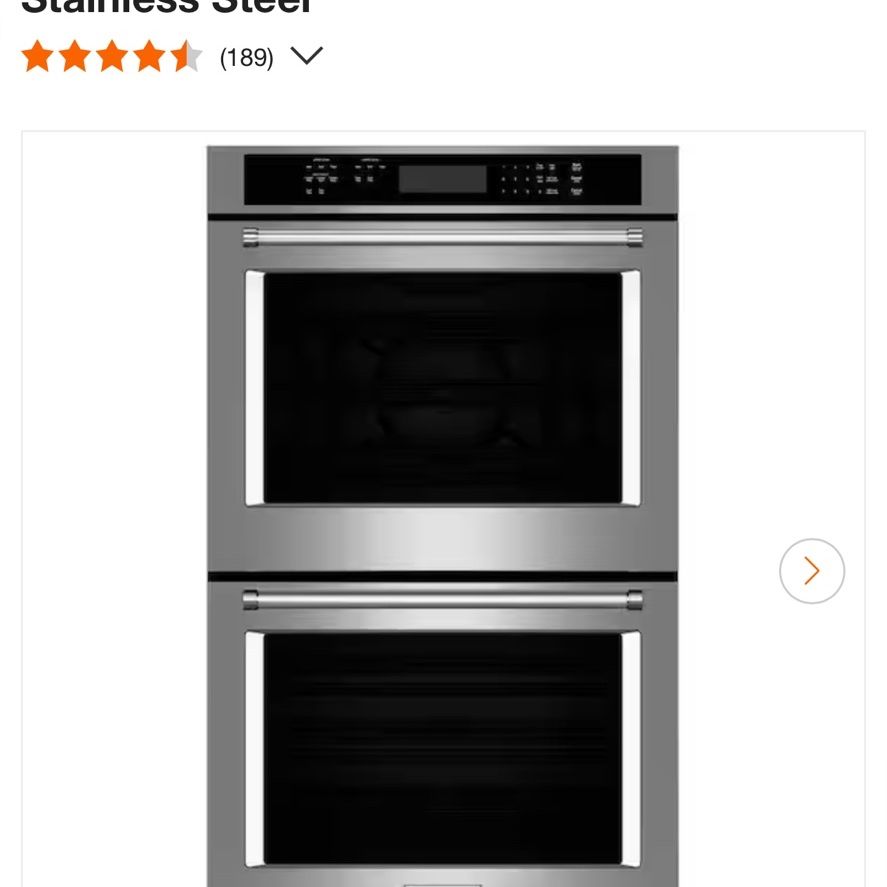 30inch Double Electric Wall Oven 