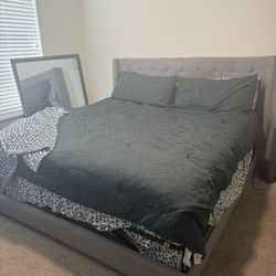 King size bed And Mattress 