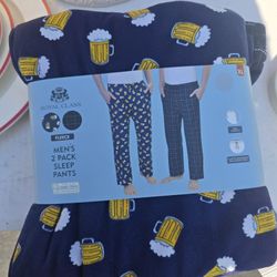 2 Pajama Pants. 