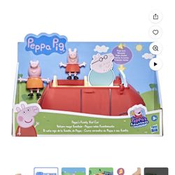 Peppa Pig Family Red Car (NEW)