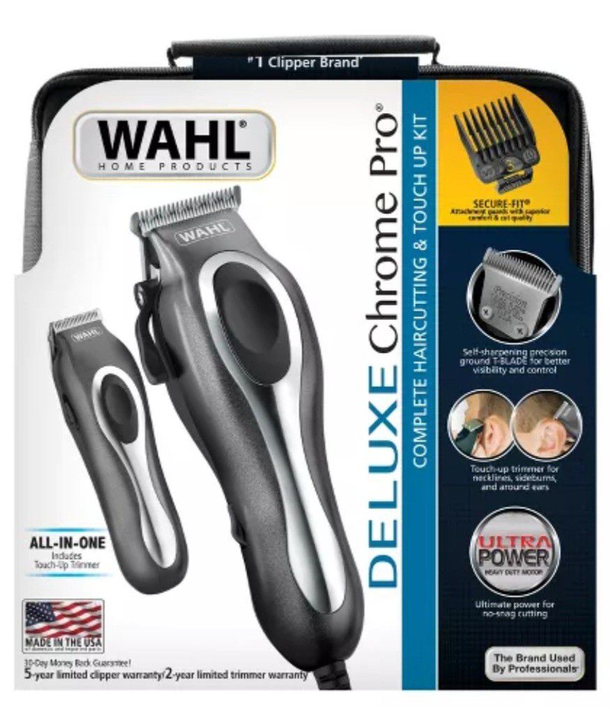 Wahl Deluxe Chrome Pro Hairclipper

NEW
