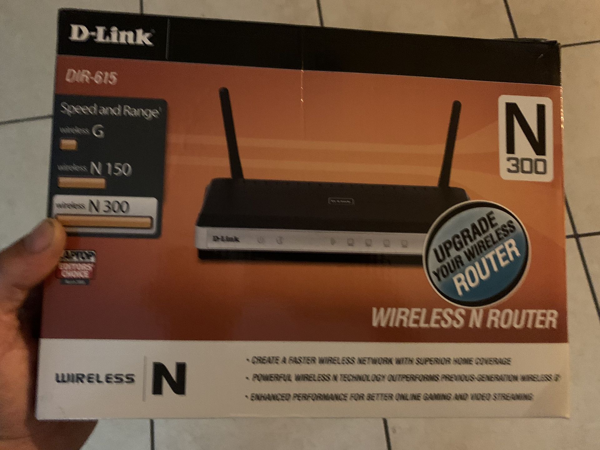 D Link High Speed WiFi Router