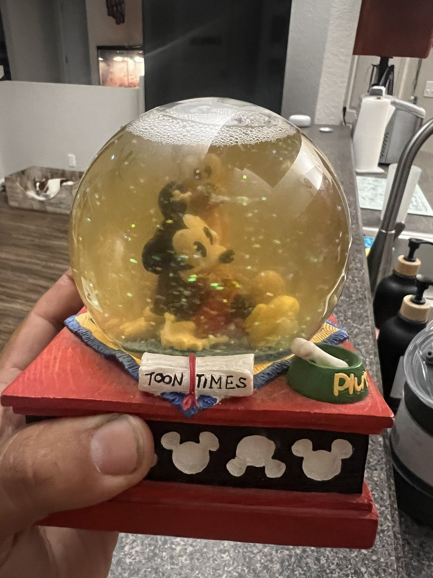 Disney Toon Times Snow Globe