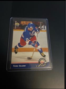 1993 Upper Deck Young Guns Teemu Selanne Rookie Card #574