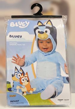 Spirit Halloween Infant Bluey Costume – Size 6-12 Months (NIP)