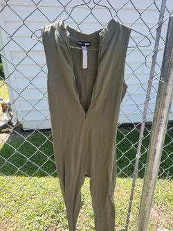 Green bodysuit