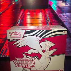 White Flare Elite Trainer Box (ETB)