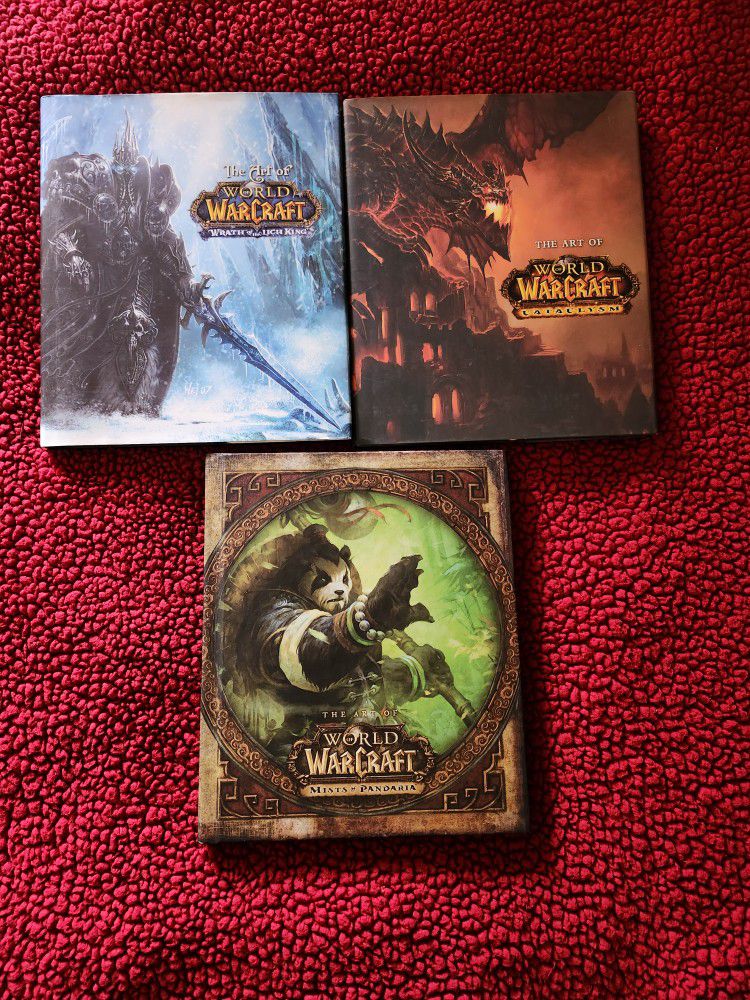 The Art Of World of Warcraft Hardcover Books