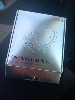 Brand New Q8 Quiet Earplugs