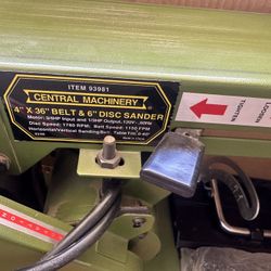 Belt Sander 36”