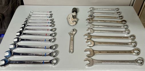 25pc mixed wrench set