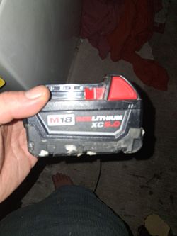 Milwaukee M18 battery