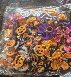 Halloween Dog Bows
