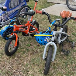 Kids, Toddler Bikes With Helmets