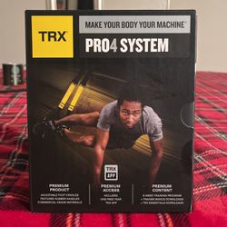 TRX PRO 4 System Suspension Trainer Home Gym Workout Equipment Resistance Straps