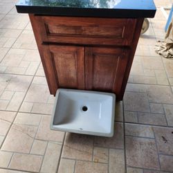 New Cabinet( Granite Top) 24 Inch Wide