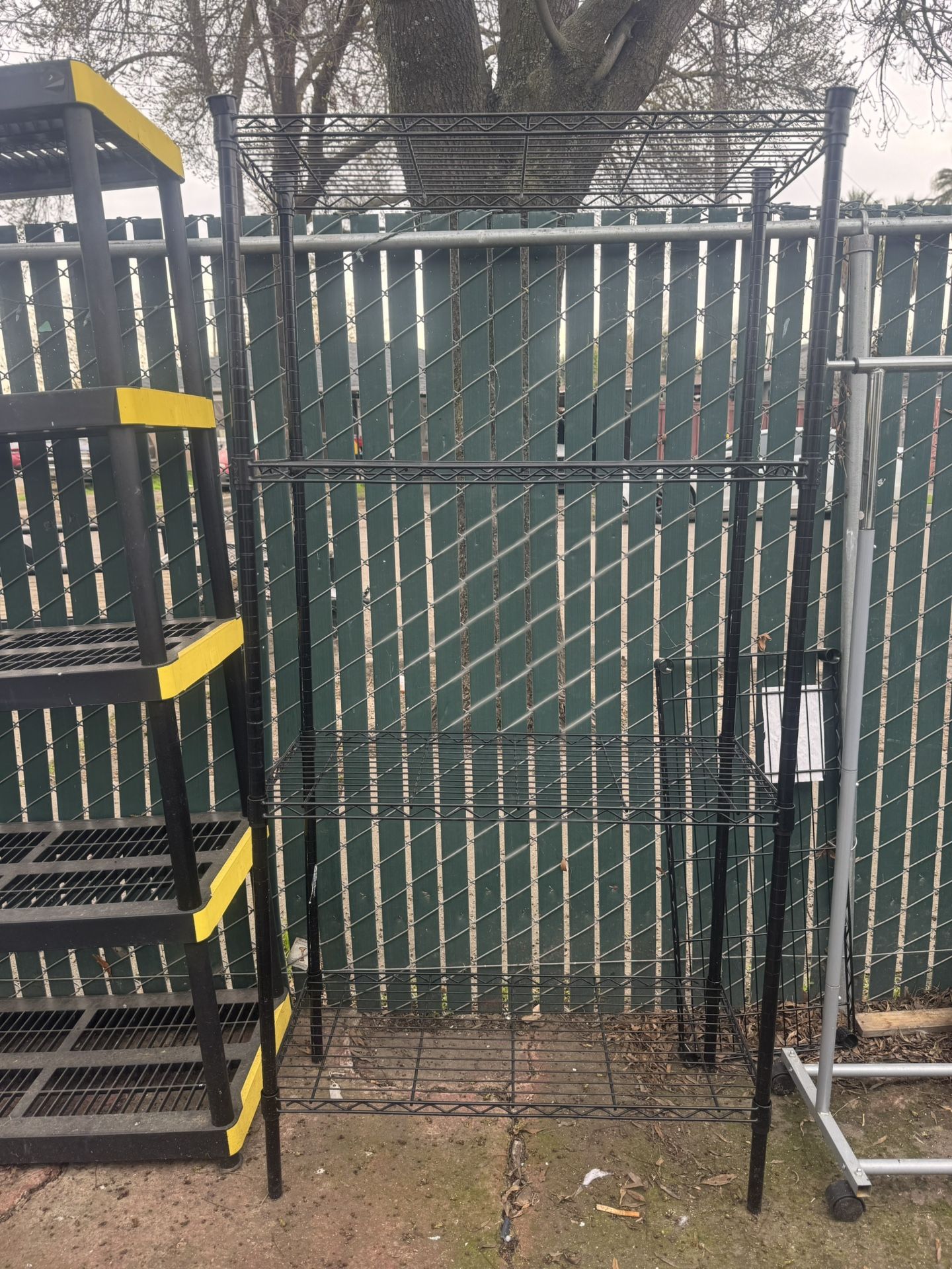 Metal rack $20