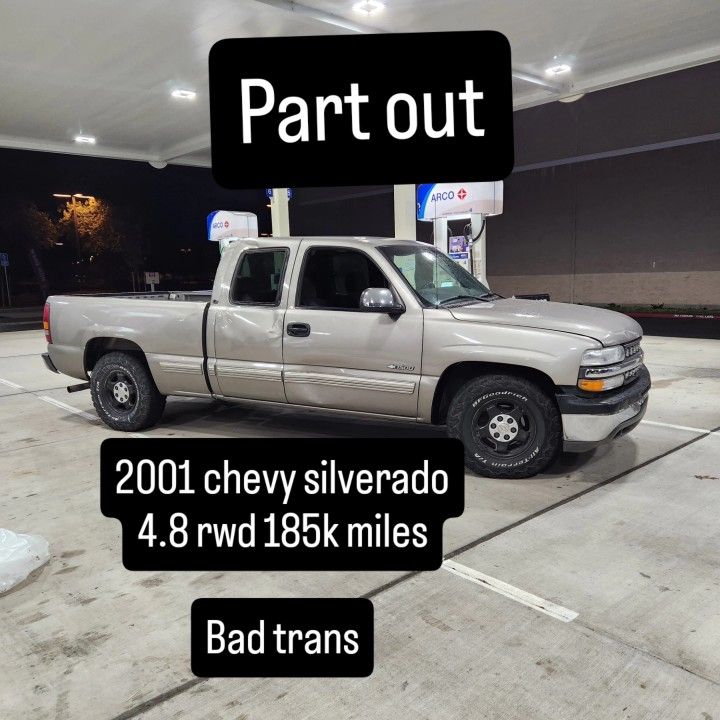 2001 Silverado 4.8 V8 Part Out