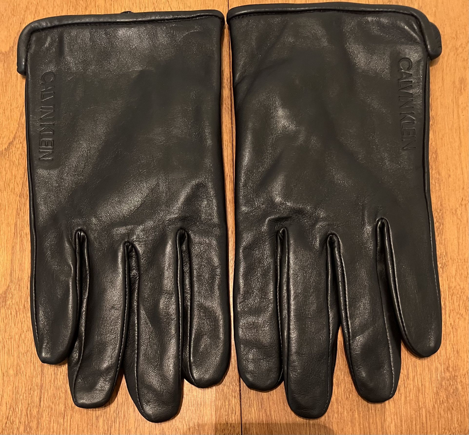 Calvin Klein Leather Gloves