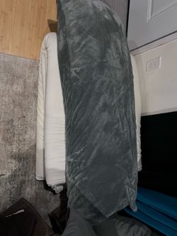 Fuzzy body pillow COVER