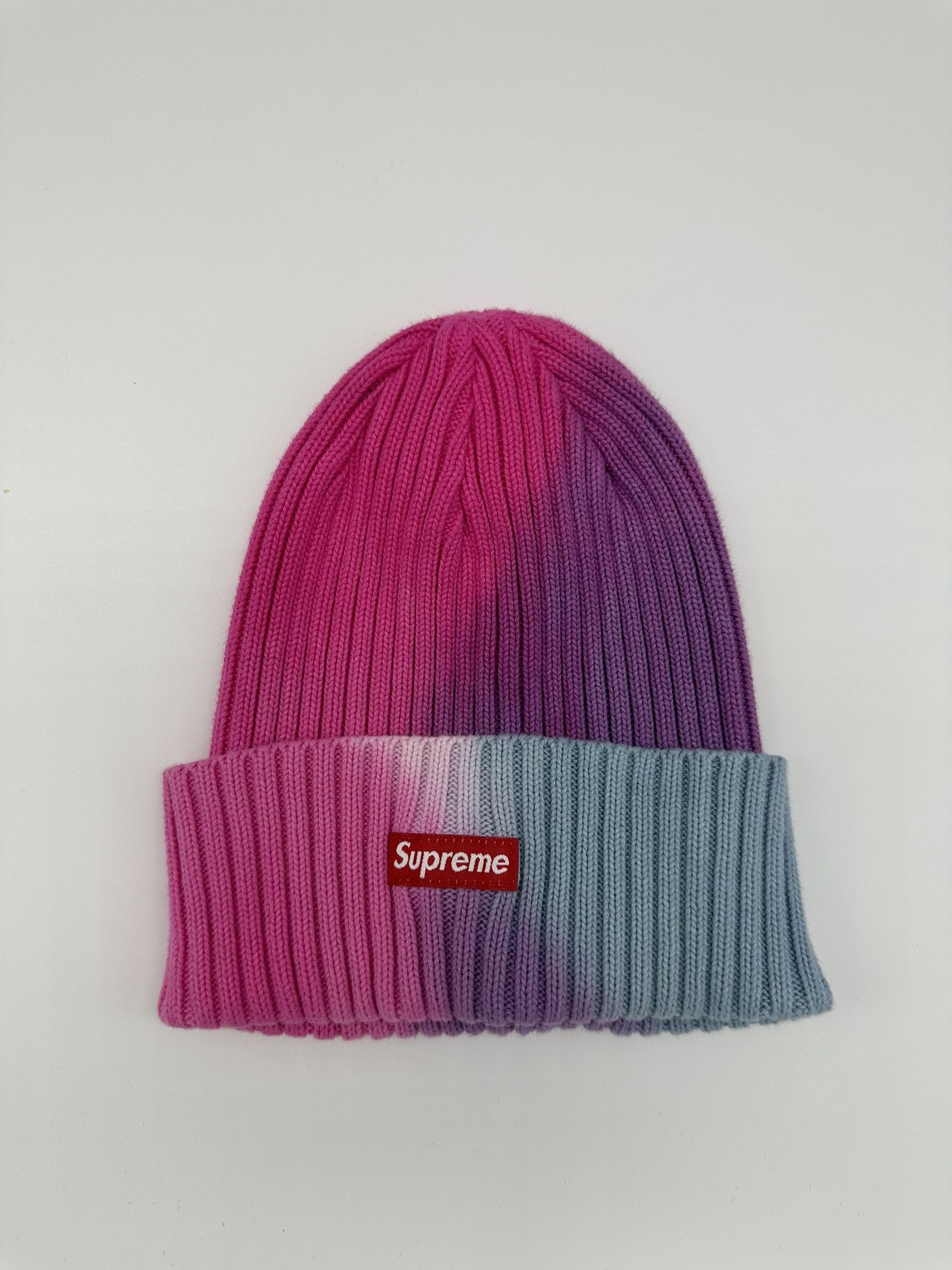 Supreme Overdyed Beanie SS19 Pink Tie Dye Supreme for Sale in