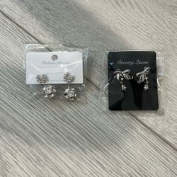Brand New Super Sparkly Packaged Earrings