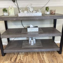 Console Table With End Tables 